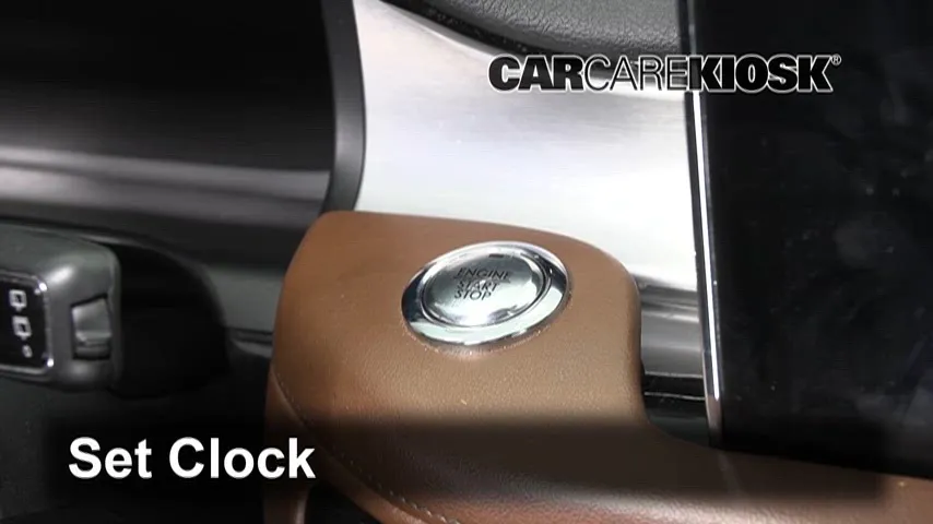 2020 Lincoln Aviator Reserve 3.0L V6 Turbo Horloge